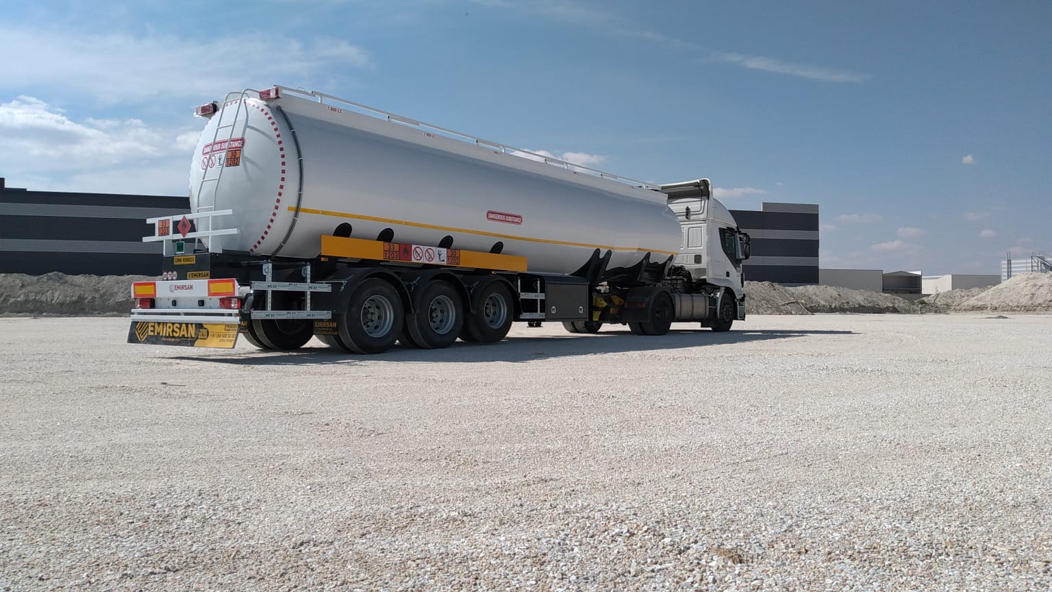 2021 Emirsan Топливный танкер 38m³ — Б/У