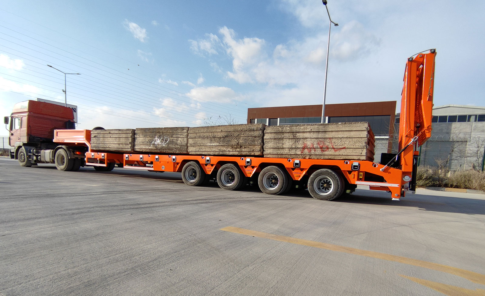 2023 Emirsan Узатылабилир Lowbed — Demo