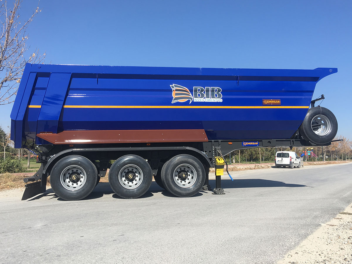 2022 Emirsan Самосвальный полуприцеп 24m³ — Б/У